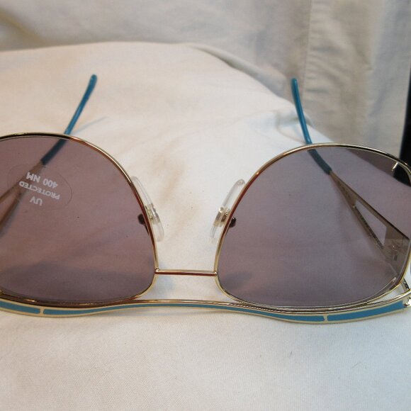 GIORGIO BEVERLY HILLS EYE WEAR ~ WITH BLUE/AQUA TRIM~REG 041565 main image 10